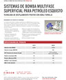 Sistemas de bomba multifase superficial